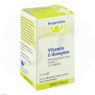 Burgerstein Vitamin C Komplex plus Bioflavonoide 40 Stk.