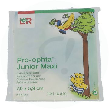 Pro Ophta Augenverband Junior Maxi 5 Stk. Junior Maxi