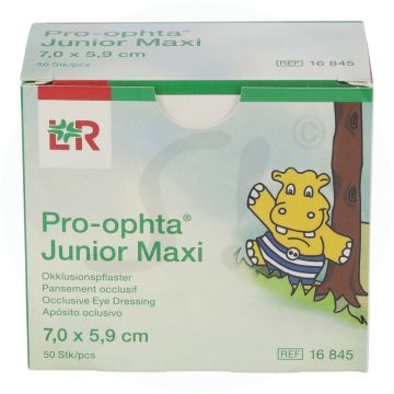 Pro Ophta Augenverband Junior Maxi 50 Stk. Junior Maxi