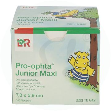 Pro Ophta Augenverband Junior Maxi 100 Stk. Junior Maxi