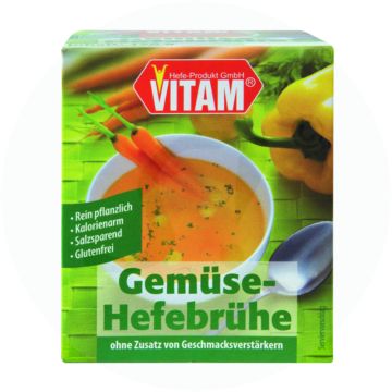 Vitam Gemüse-Hefebrühe Glas 500 g