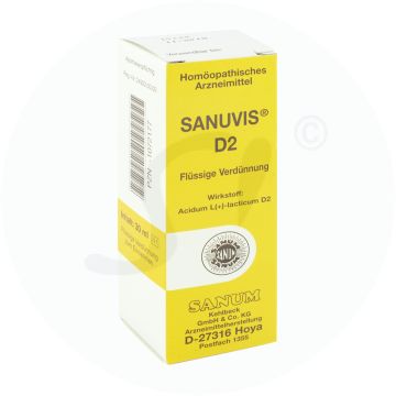 Sanum Kehlbeck Sanuvis D 2 Tropfen 30 ml