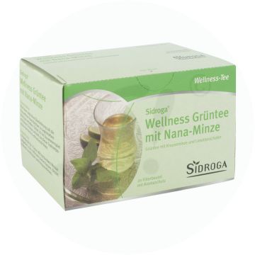 Sidroga Wellness Grüntee mit Nana-Minze 20 Btl.
