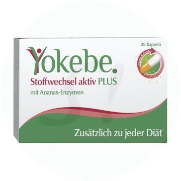 Yokebe Stoffwechsel Aktiv Plus Kapseln 28 Stk.