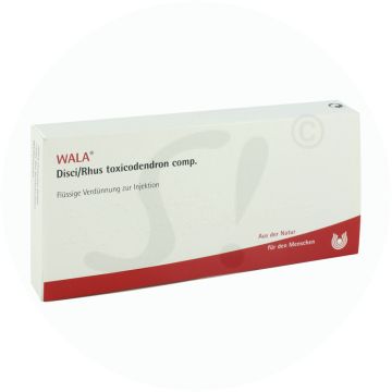 Wala Disci Rhus Toxicodendron Comp. Ampullen 10 Stk.