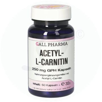 Gall Pharma Acetyl-L-Carnitin Kapseln 250mg 60 Stk.