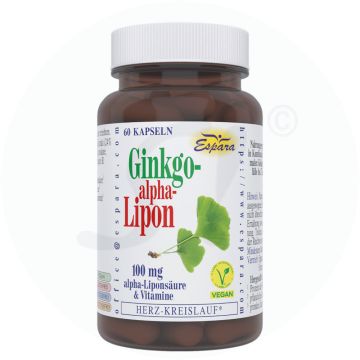 Espara Ginkgo Alpha-Lipon Kapseln 60 Stk.
