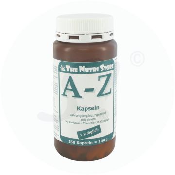 The Nutri Store A-Z Generation 50+ Multivitamin Mineralstoff 150 Stk.