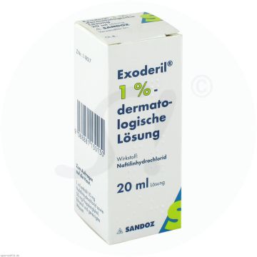 Exoderil 1% dermatologische Lösung 20 ml