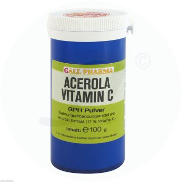 Gall Pharma Acerola Vitamin C Pulver