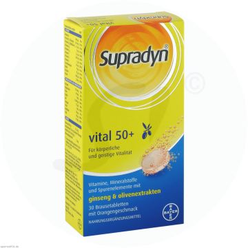 Supradyn Vital 50+ Brausetabletten