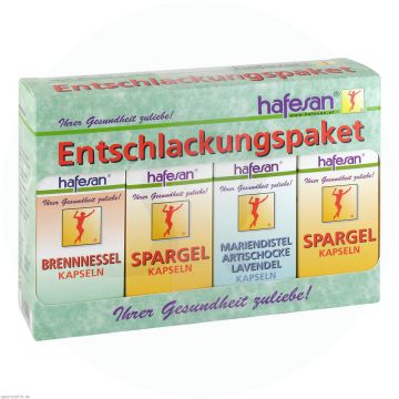 Hafesan Entschlackungspaket Kapseln 4 Pkg.