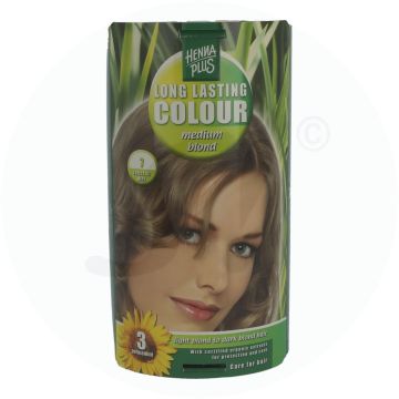 Henna Plus Longlasting Colour 100 ml Medium Blond