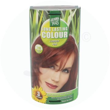 Henna Plus Longlasting Colour 100 ml Copper Red