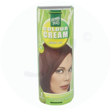 Henna Plus Colour Creme 60 ml Warmred