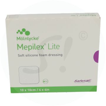 Mölnlycke Mepilex Lite Verband  5 Stk. 10 x 10 cm