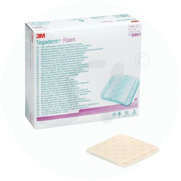 3M Tegaderm Foam 10 Stk. 10 x 10 cm