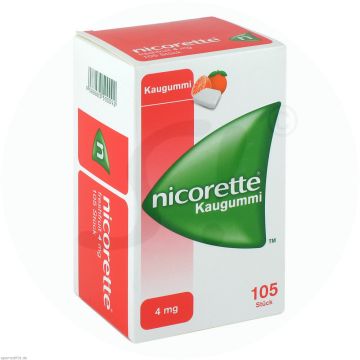 Nicorette Freshfruit Kaugummi 4 mg 105 Stk.