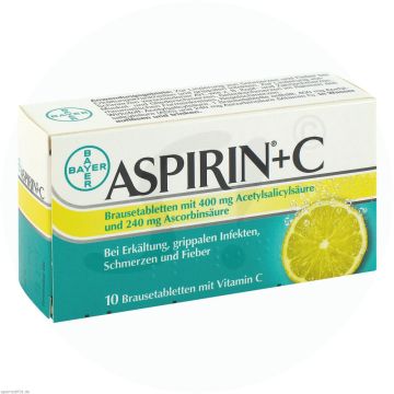ASPIRIN + C Brausetabletten 10 Stk.
