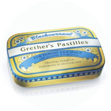 Grethers Pastillen Blackcurrant 60 g