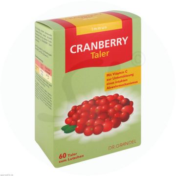Dr. Grandel Immun Cranberry Taler 60 Stk.