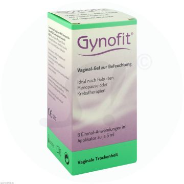 Gynofit Befeuchtungs Vaginal-Gel zur Befeuchtung bei Trockenheit 5 ml 6 Stk.
