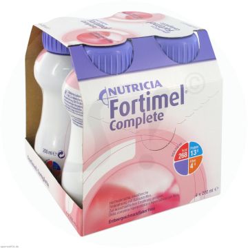 Nutricia Fortimel Complex 200 4 Stk. Erdbeer