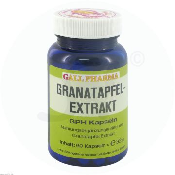 Gall Pharma Granatapfel Extrakt Kapseln 60 Stk.