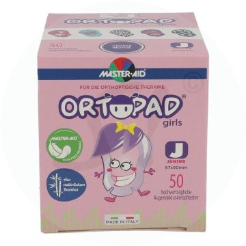 Orthopad Augenokklusionspflaster 50 Stk. Girl Junior