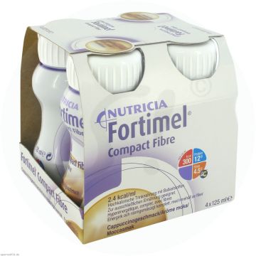 Nutricia Fortimel Compact Fibre 125 4 Stk. Mocca