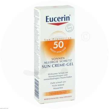 Eucerin Sonnen Allergie Schutz Sun Creme-Gel LSF 50 150 ml