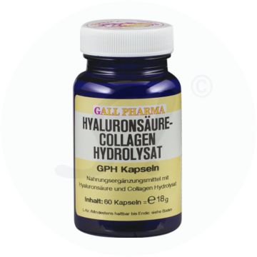 Gall Pharma Collagen Hydrolysat Hyaluronsäure Kapseln 60 Stk.