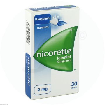Nicorette Icemint Kaugummi 2 mg 30 Stk.