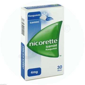 Nicorette Icemint Kaugummi 4 mg 30 Stk.