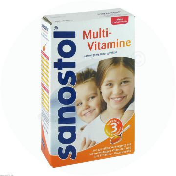 Sanostol Multi-Vitamine Multivitaminsaft ohne Zucker 460 ml