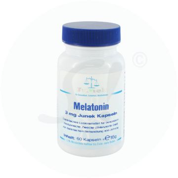 Junek Melatonin 3 mg Kapseln 60 Stk.