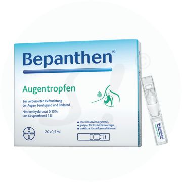 Bepanthen Einmal-Augentropfen 0,5 ml 20 Stk.