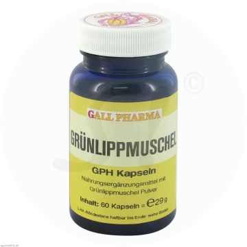 Gall Pharma Grünlippmuschel Kapseln 60 Stk.