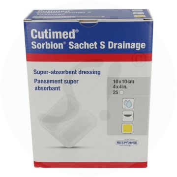 Sorbion Sachets Drainage S  10 x 10 cm 25 Stk.