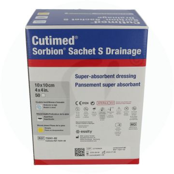 Sorbion Sachets Drainage steril 10 x 10 cm 50 Stk.
