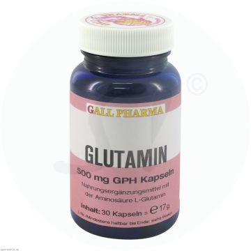 Gall Pharma Glutamin 500 mg Kapseln