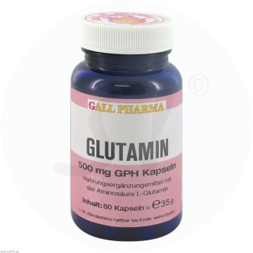 Gall Pharma Glutamin 500 mg Kapseln 60 Stk.