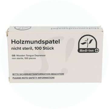 Spatel Mundholz Rosner Box 100 Stk.