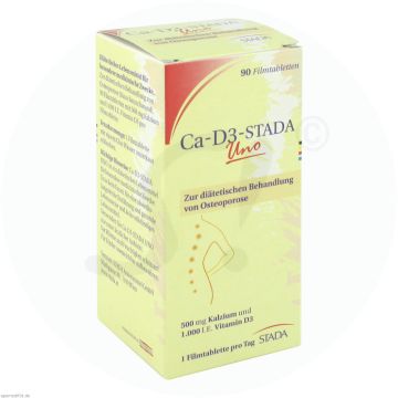 Ca-D3-Stada Filmtabletten Uno 90 Stk.