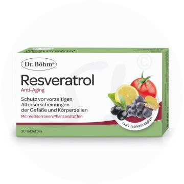 Dr. Böhm Resveratrol Anti Aging Dragees 30 Stk.