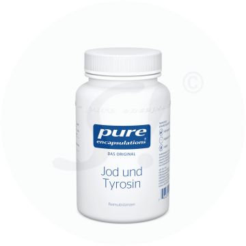 Pure Encapsulations Jod + Tyrosin 60 Stk.
