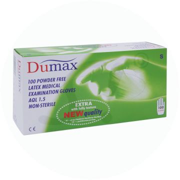 Untersuchungshandschuh Dumax Latex puderfrei 100 Stk. Small