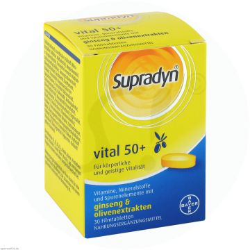 Supradyn vital 50+ Filmtabletten 30 Stk.