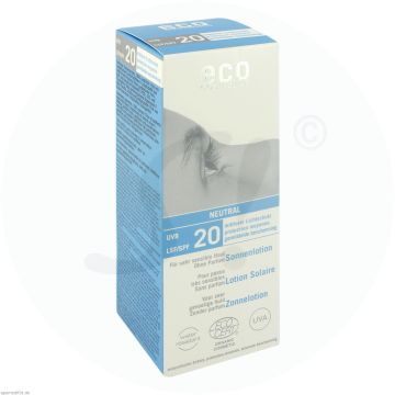 Eco Cosmetics Sonnenlotion 100 ml LSF 20, ohne Parfüm