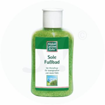 Allgäuer Latschenkiefer Sole Fußbad 350 g